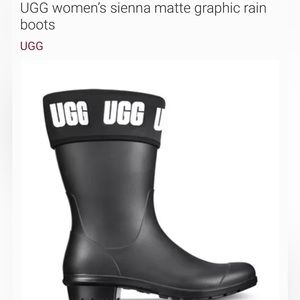 UGG rain boots size 7 woman's new in box